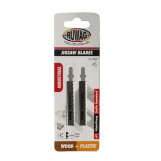 Jigsaw Blades, Wood & Plastic, Ruwag, RJ-T101B, 2 Pieces