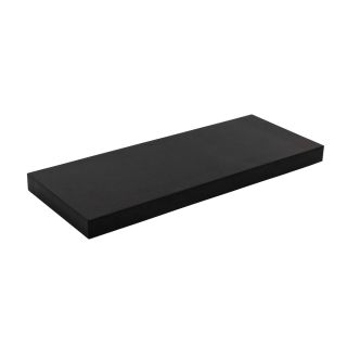Floating Shelf, Black, 600mm x 235mm x 38mm