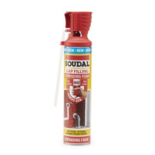 Soudal Genius Gun Gap Filling & Expanding Foam, 600ml