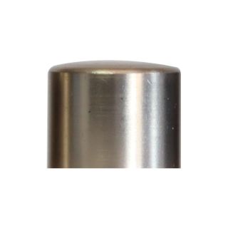 Steel Rod Finial, End Cap, Silver, 32mm, 2 Pieces