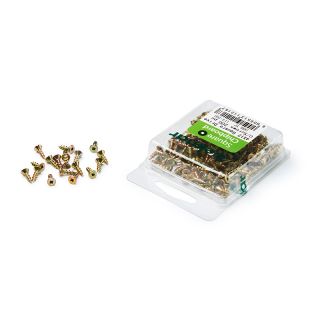 Chipboard Screws, Square, No.4, 3mm x 12mm, 200 Pieces