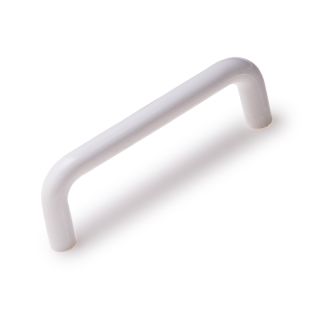 Thin Dee Handle, Plastic, White, 96mm