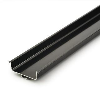 Gola System, U Profile, Aluminium, Black, 3 Meter