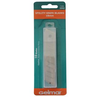 Snap Off Blades, 18mm, 10 Pieces