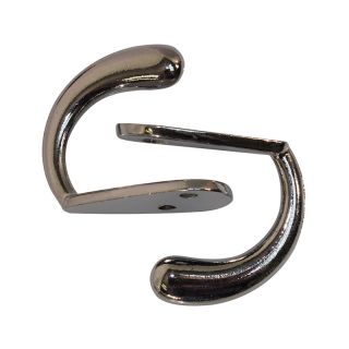 Coat Hook, Chrome, 2 Pieces