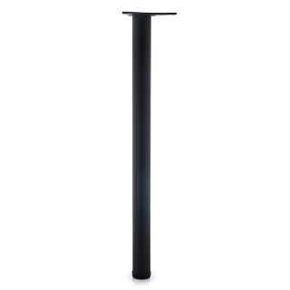 Kitchen Leg, H870mm x 60mm, Matt Black