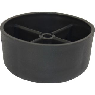 Bunfoot, MK2, H23mm x 57mm, Black Plastic