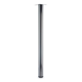 Bar Leg, H1100mm x 76mm, Brushed Satin Nickel
