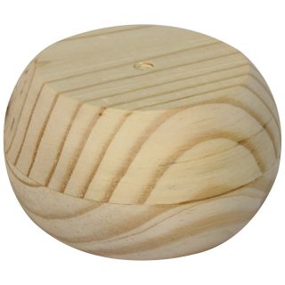 Bunfoot, H70mm x 120mm, Raw Pine