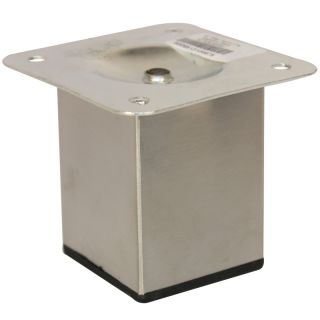Square Leg, H70mm x 50mm, Stainless Steel