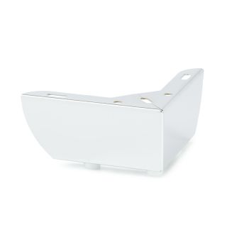 Corner Leg, H55mm x 120mm, Chrome Plated