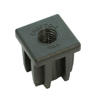 Threaded Plug, Square, M10 x 25mm