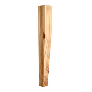 Tapered Leg, H750mm x 85mm x 45mm, Raw Pine