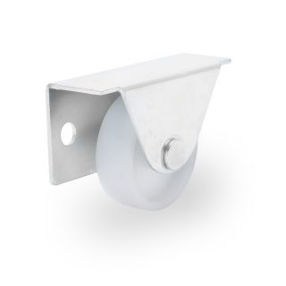 Castor, Fixed, Side-Mounted, 35mm