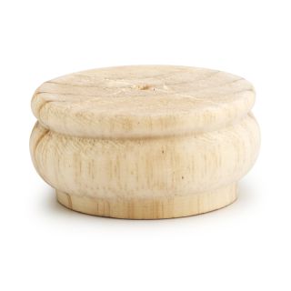 Bunfoot, H32mm x 65mm, Raw Pine