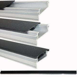 Roller Shutter Handle & Cover, 1m, Black