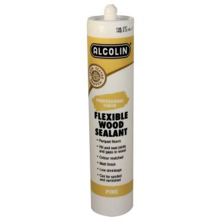 Alcolin Flexible Wood Sealant, Pine, 280ml