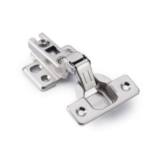 Hinge, Eco, Inset 110°, 16mm, 4 Hole Plate