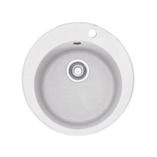 Franke, Ronda, Fragranite, Prep Bowl with Tap Hole, Polar White, 400mm, ROG610-41