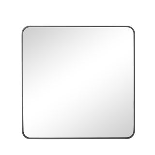 Mirror, Square, Black Frame, 800mm x 800mm