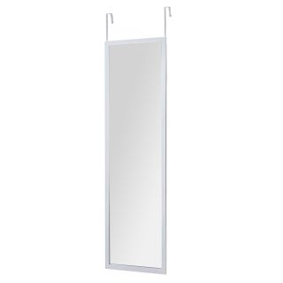 Mirror, Over-Door Hook, White, 1200mm x 300mm