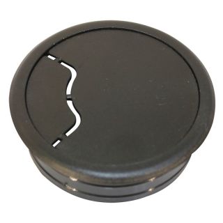 Cable Outlet, 64mm, Black