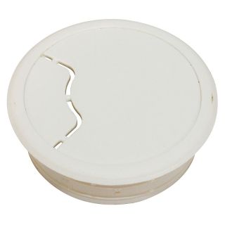 Cable Outlet, 64mm, White