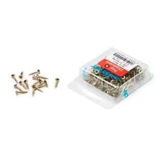 Chipboard Screws, Pozi, No.4, 3mm x 16mm, 200 Pieces