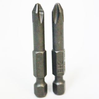 Phillips Bits, Schroder, No.2 x 50mm, 2 Pieces