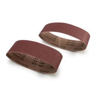 Sanding Belt, 75mm x 533mm, P100, 2 Pieces