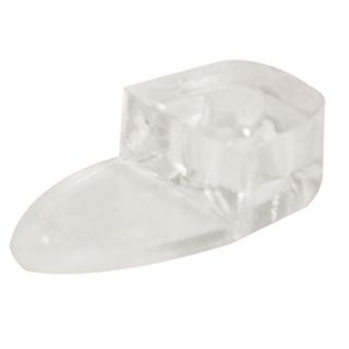 Glass Clips, Surface Mount, 3mm, 40 Pieces