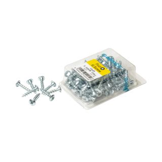 G Screw, Pozi, No.10 (5mm x 25mm), 100 Pieces