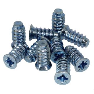 Euro Screw, Pozi, 6.3mm x 13.7mm, 100 Pieces