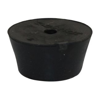 Rubber Foot, Black, 12 Pieces