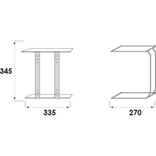 Bin Bracket, Black, for 32 Litre Bins
