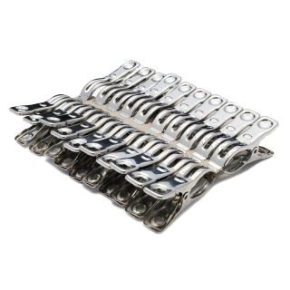 Clips, Stainless Steel, 20 Pieces