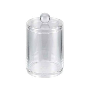 Cosmetic Organiser, Round, Clear, 108mm x 70mm