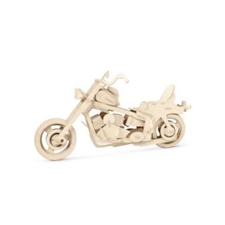 Puzzle, Motorcycle, Plywood