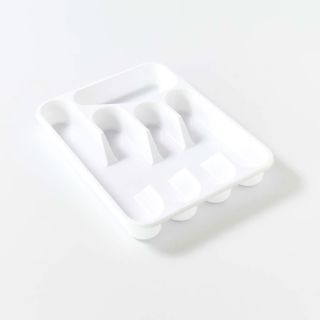 Cutlery Tray, White, 340mm x 260mm x 50mm