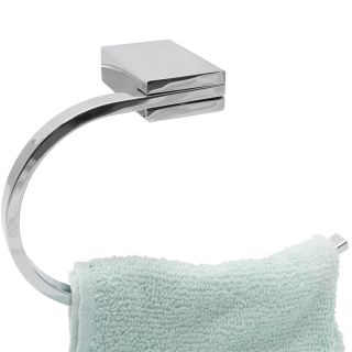 Hand Towel Holder, Chrome Plated Stainless Steel