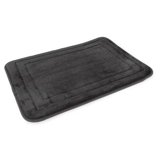 Bath Mat, Memory Foam, Charcoal, 600mm x 400mm