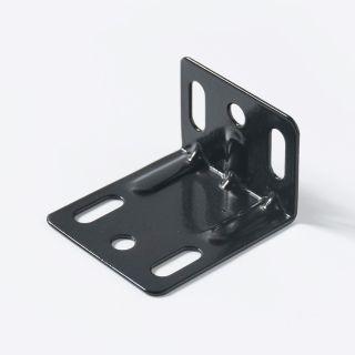 Metal Angle Bracket, 49mm x 36mm, Black