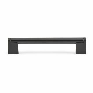 Roman Bar Handle, Black, 128mm