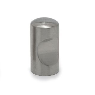 Bite Knob, Brushed Satin Nickel, 12mm x 18mm