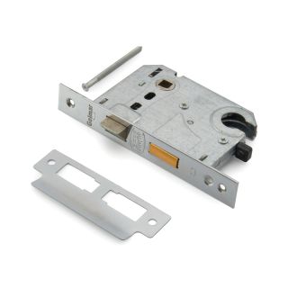Euro Lock Body, Chrome Plated