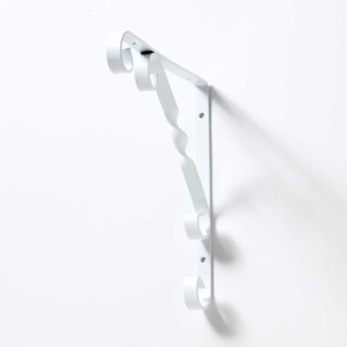Coma Shelf Bracket, White, 200mm x 200mm