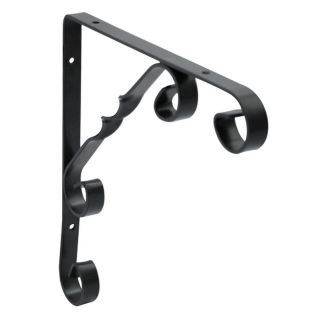 Coma Shelf Bracket, Black, 200mm x 200mm