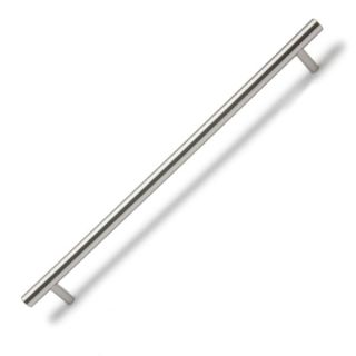 Steel Barrel Handle, Brushed Satin Nickel, 256mm