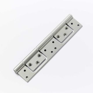 Flush Hinge, Grey, Aluminium, 200mm