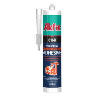 Akfix 616C PU Express Construction Adhesive, 310ml